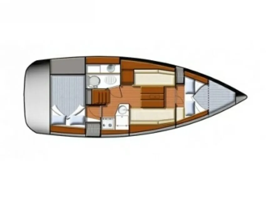 Explore Betina on a 8.99m Jeanneau Sun Odyssey 30 Sailing Yacht Rental