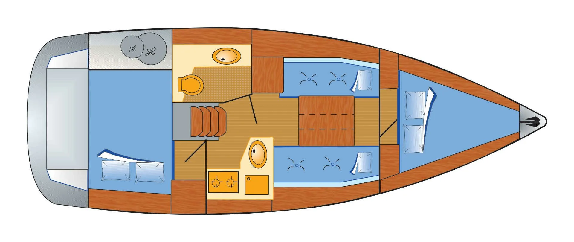 8.99m Barth Jeanneau Sun Odyssey 30i Hire
