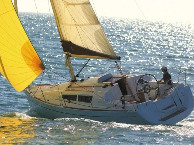 Explore Yerseke on a 8.99m Rental Sailing Yacht Jeanneau Sun Odyssey 30i