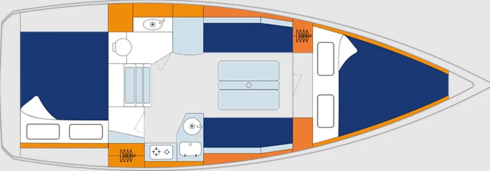 Esprit des Landes Mietboot - 2