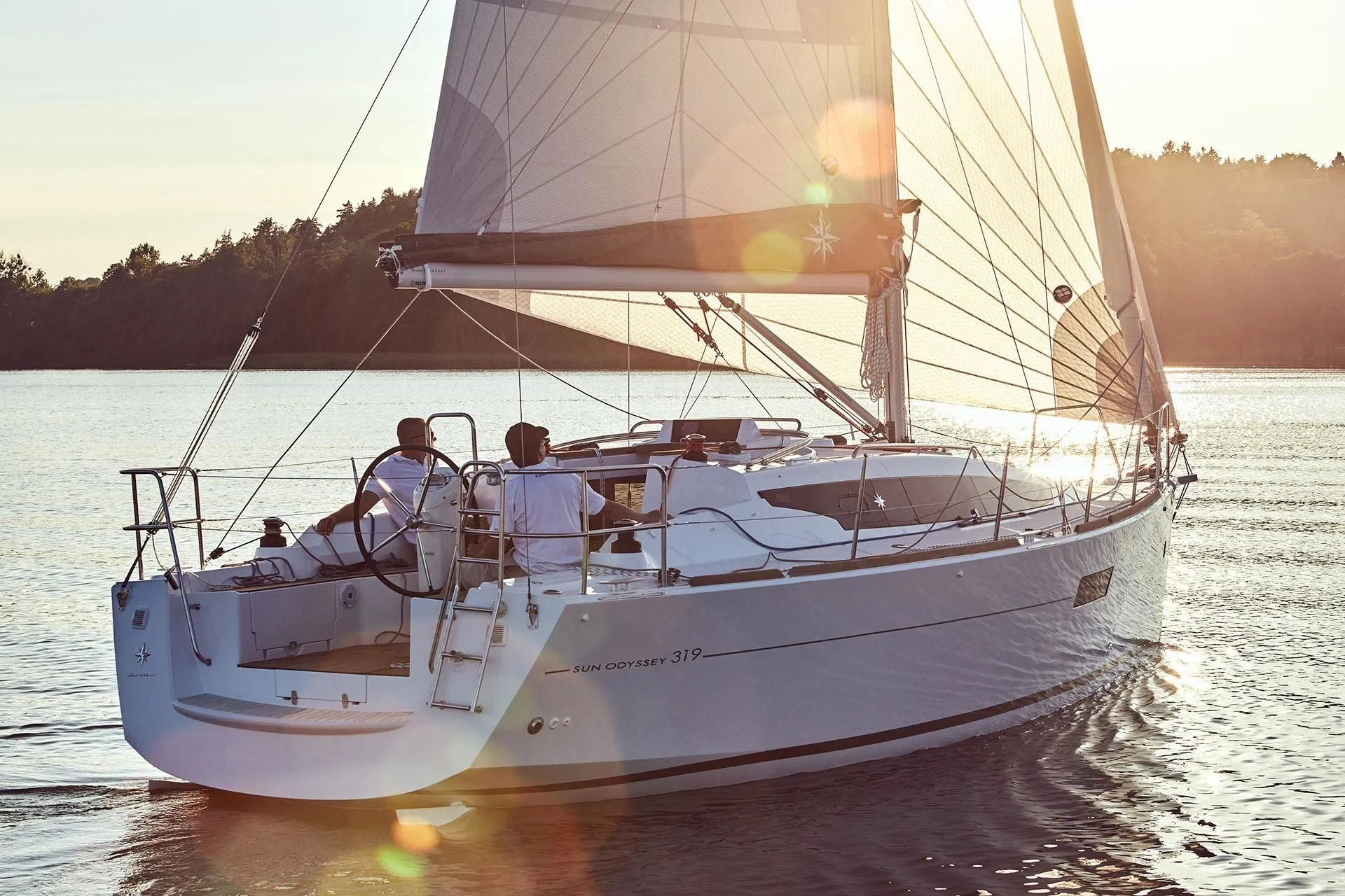 Explore Nieuwpoort on a 9.8m Rental Sailing Yacht Jeanneau Sun Odyssey 319