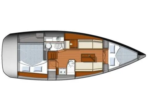 Charter a 9.96m 2 Cabin Sailing Yacht in Dubrovnik