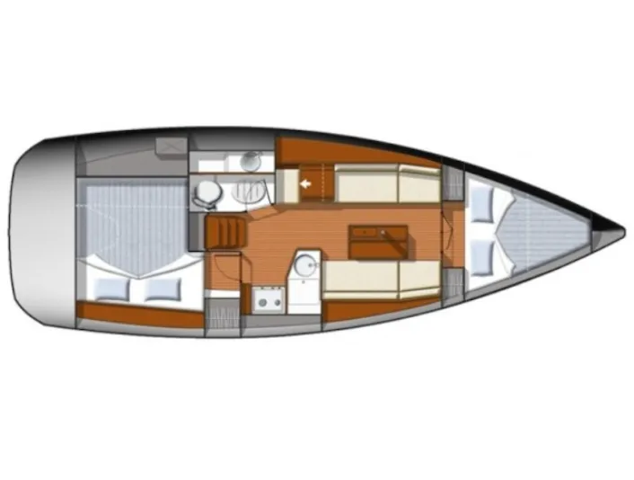 Rent a 9.96m Sailing Yacht in Saint Malo
