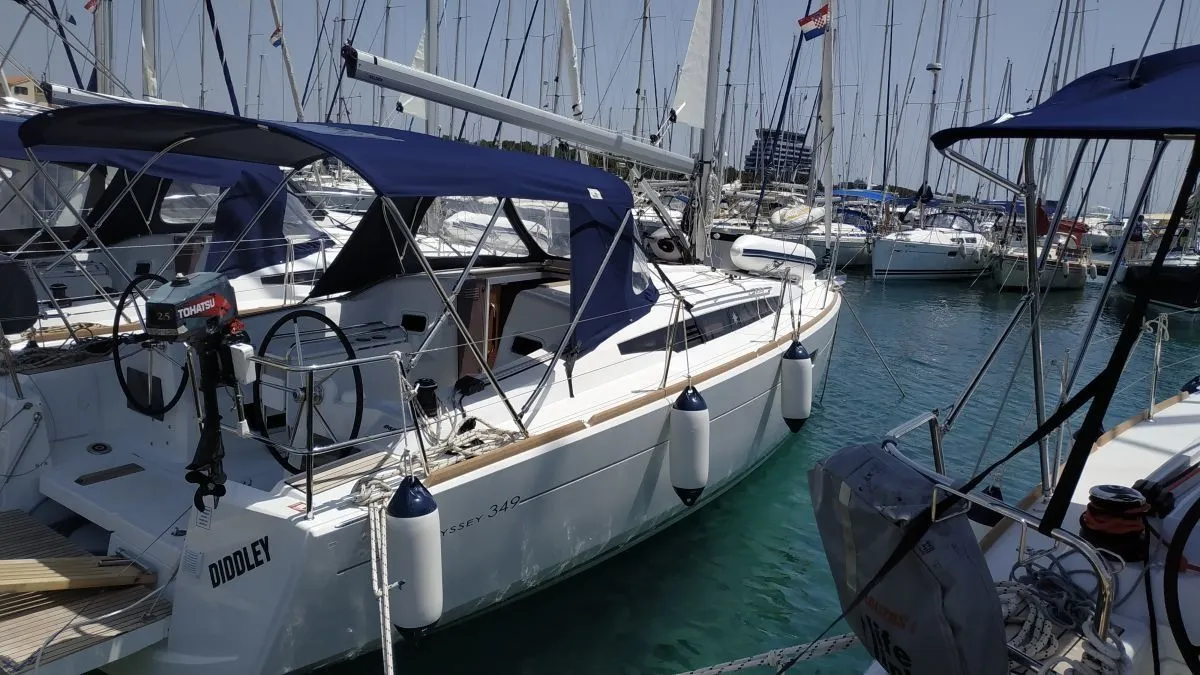 10.69m Drage Jeanneau Sun Odyssey 349 Hire