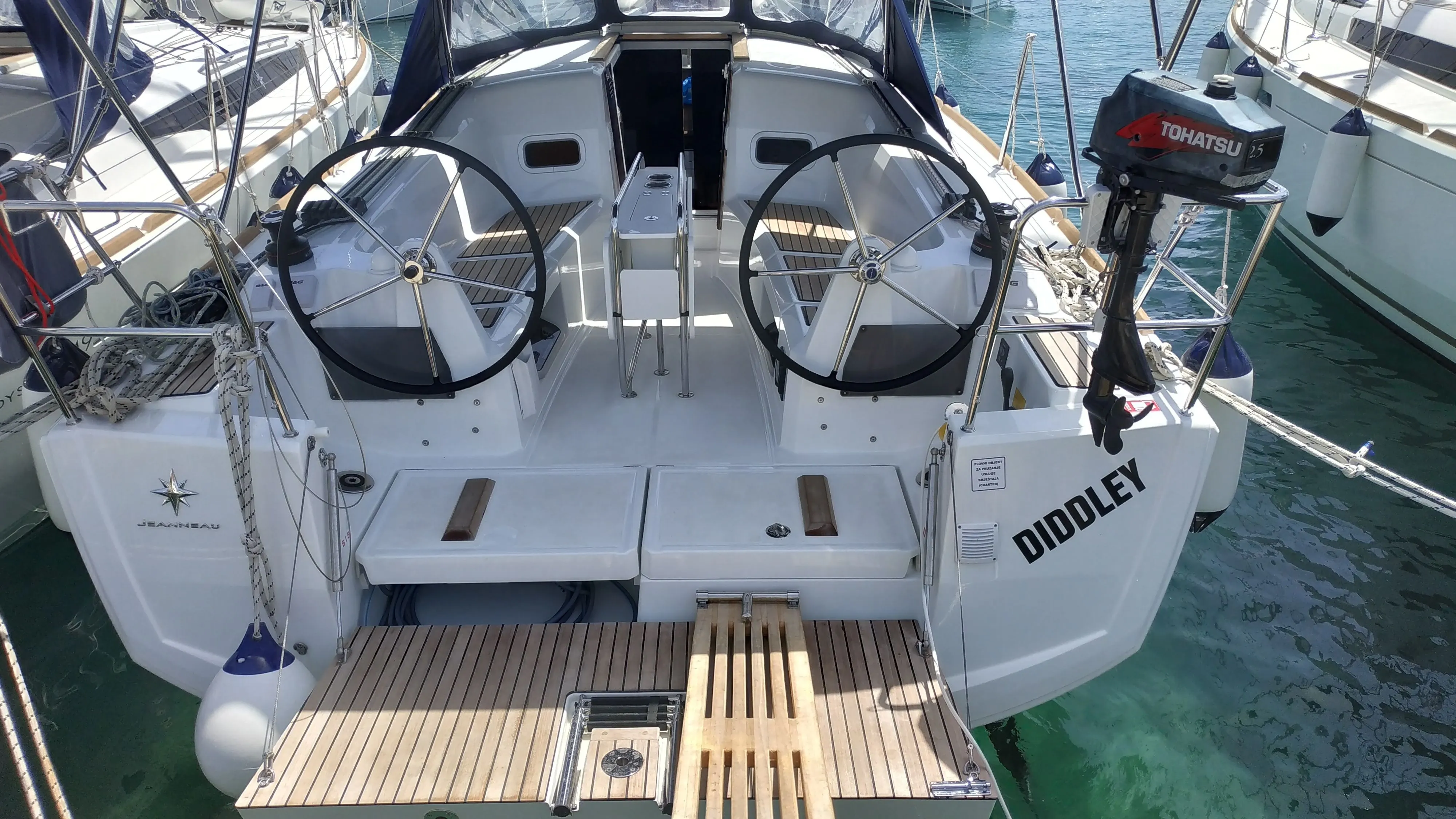 10.69m Drage Jeanneau Sun Odyssey 349 Hire