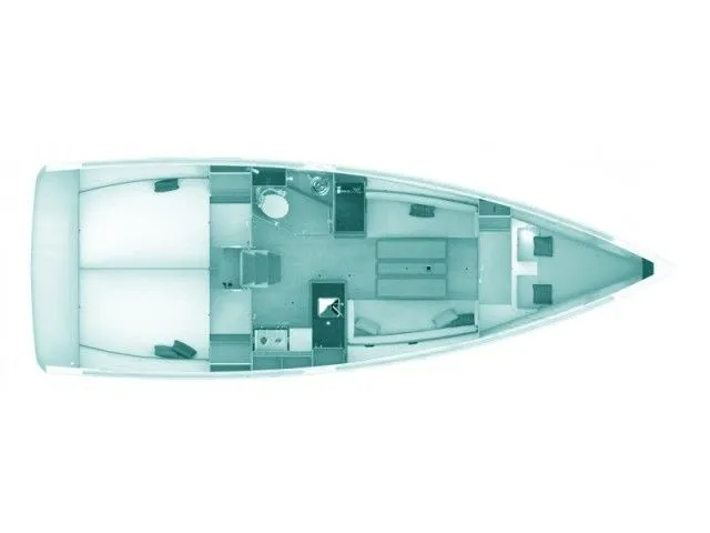 Charter a 9.98m Jeanneau Sun Odyssey 349 Sailing Yacht in Loutraki
