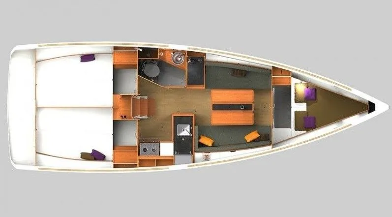 10.34m Saint Malo Boat Hire