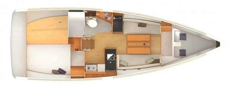 Rent a 10.34m Sailing Yacht in Golfo Aranci