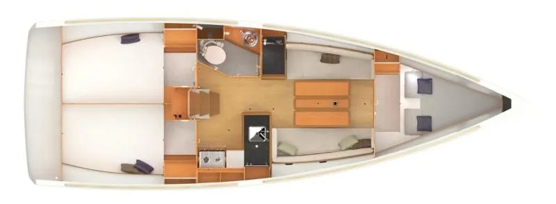 Charter a 10.34m 3 Cabin Sailing Yacht in Mali Losinj