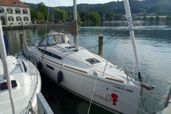 Explore Bodman-Ludwigshafen on a 10.34m Jeanneau Sun Odyssey 349 Sailing Yacht Rental
