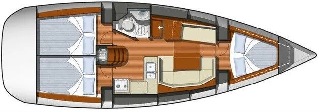 Rent a 10.9m Boat in Cartagena de Indias