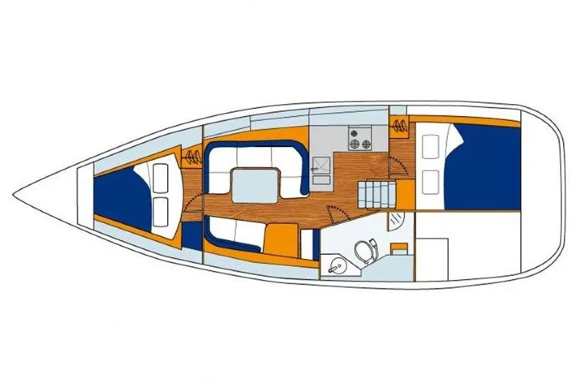 Explore Road Town on a 10.98m Rental Sailing Yacht