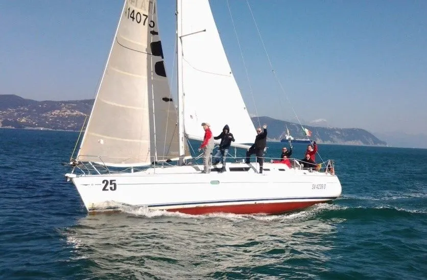 Explore Le Grazie on a 11.3m Rental Jeanneau Sun Odyssey 37