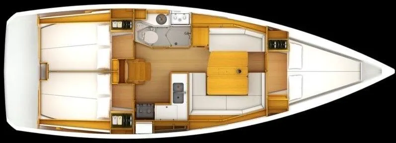 11.34m Paraty Jeanneau Sun Odyssey 379 Hire