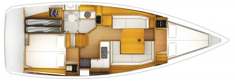 Explore La Rochelle on a 11.34m Rental Sailing Yacht