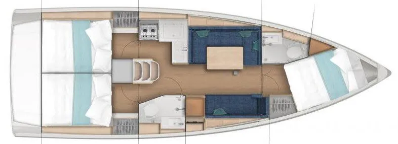 Charter a 11.22m Sailing Yacht in Golfo Aranci