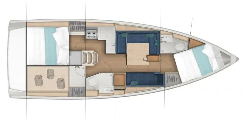 Charter a 11.75m Sailing Yacht in Tortola