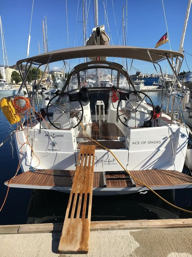 Rent a 11.34m Jeanneau Sun Odyssey 389 in Rogoznica