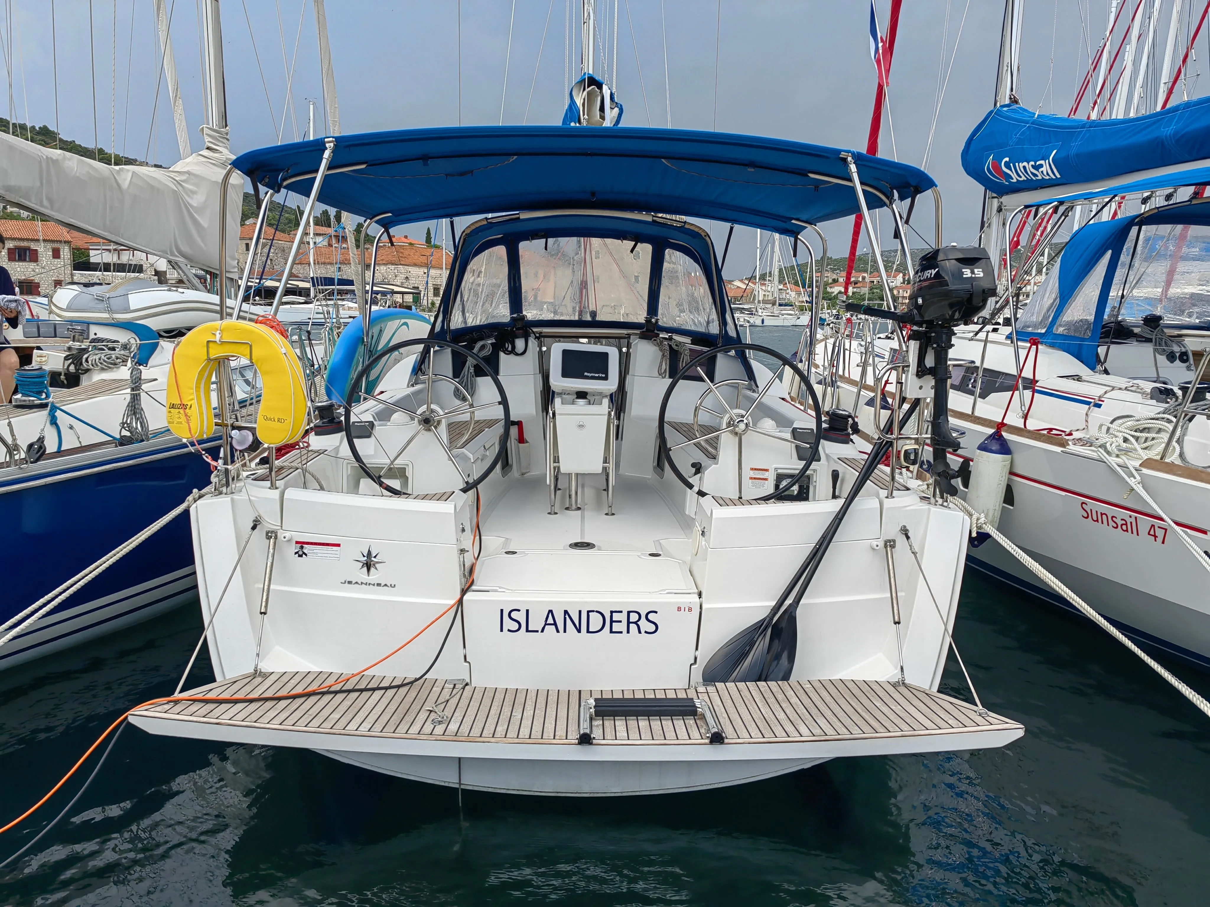 Charter a 11.75m 3 Cabin Sailing Yacht in Mali Losinj