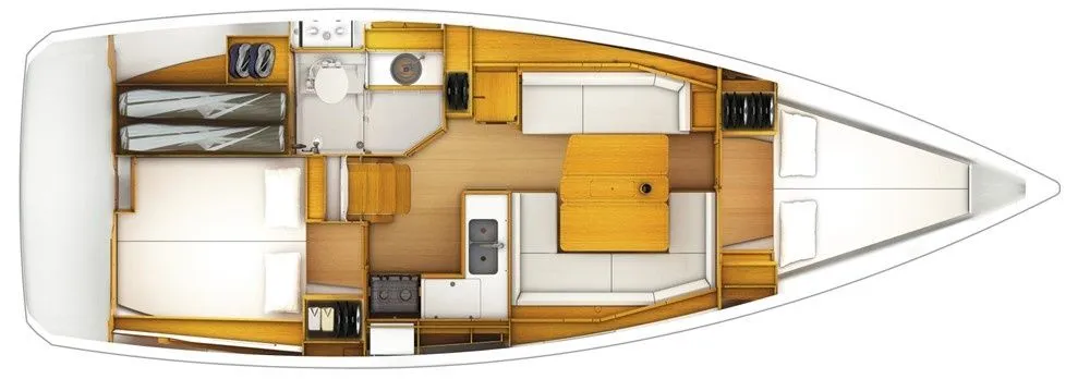 Charter a 11.32m Jeanneau Sun Odyssey 389 in Road Town