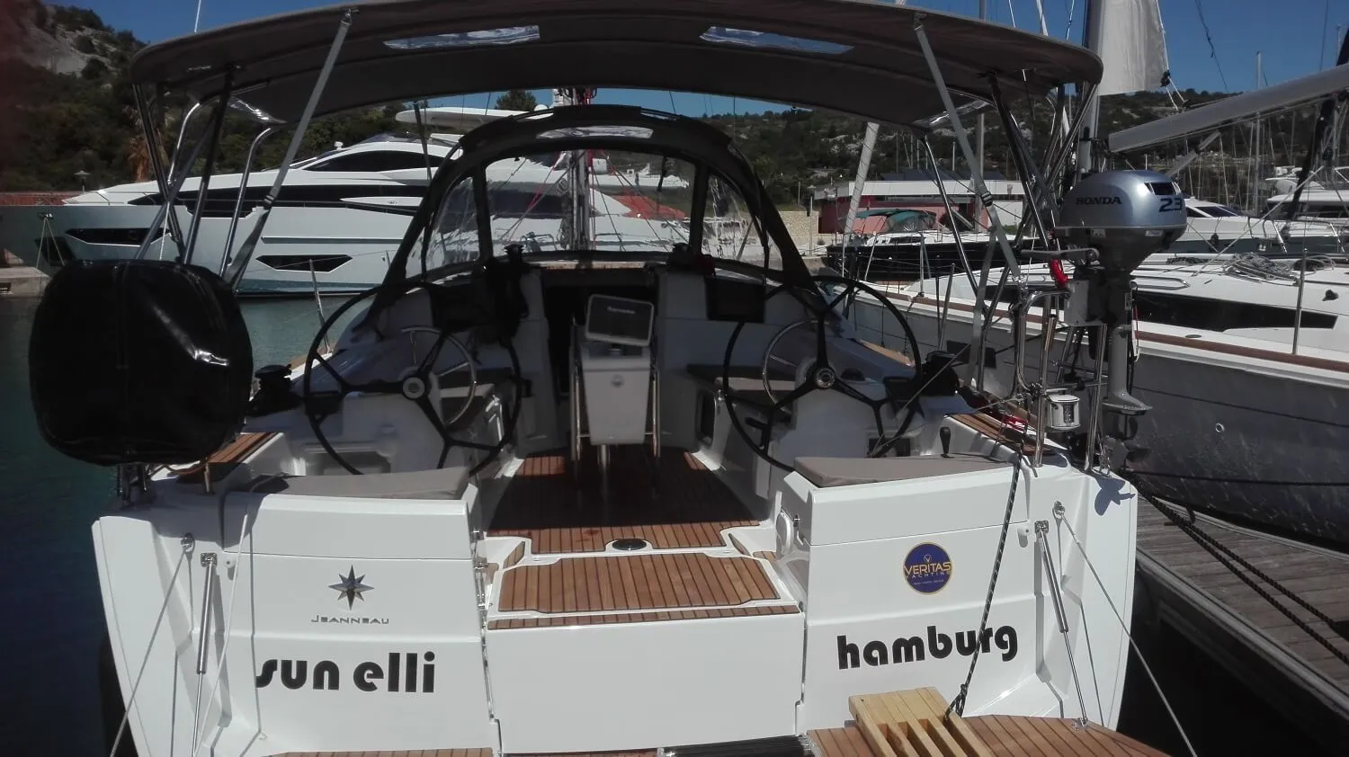 11.75m Gouvia Sailing Yacht Hire