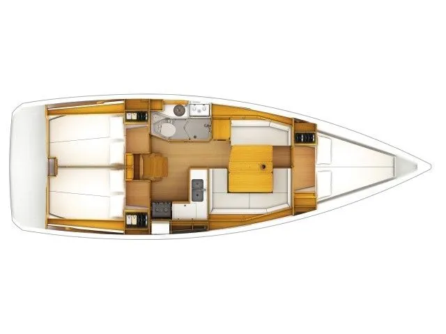 11.75m Gouvia Sailing Yacht Hire