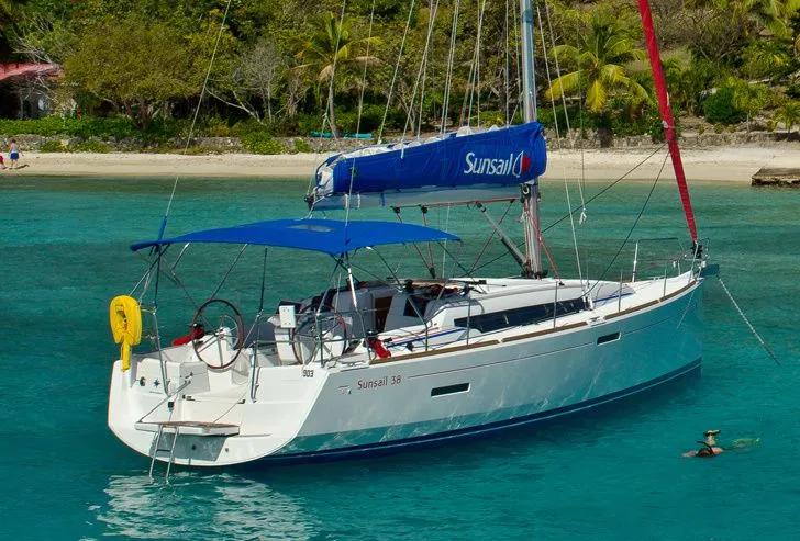 11.34m Marina Jeanneau Sun Odyssey 389 Sailing Yacht Hire