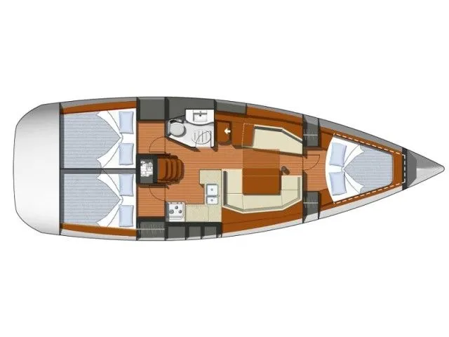 Explore Vigo on a 11.62m Rental Sailing Yacht