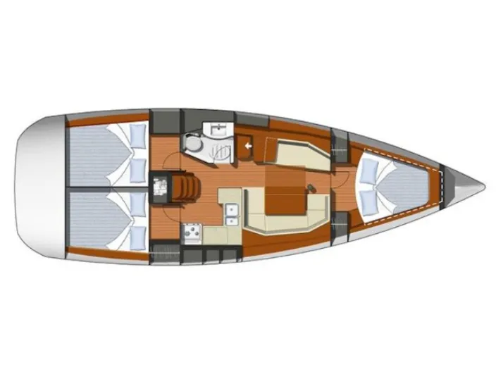 Rent a 11.68m Jeanneau Sun Odyssey 39i Sailing Yacht in Salamina