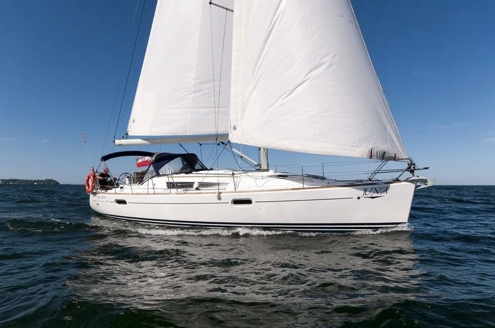 Explore Gdańsk on a 11.8m Jeanneau Sun Odyssey 39i Sailing Yacht Rental