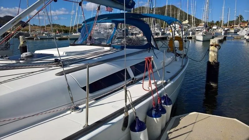 Explore Ribishi on a 11.86m Rental Sailing Yacht Jeanneau Sun Odyssey 39i