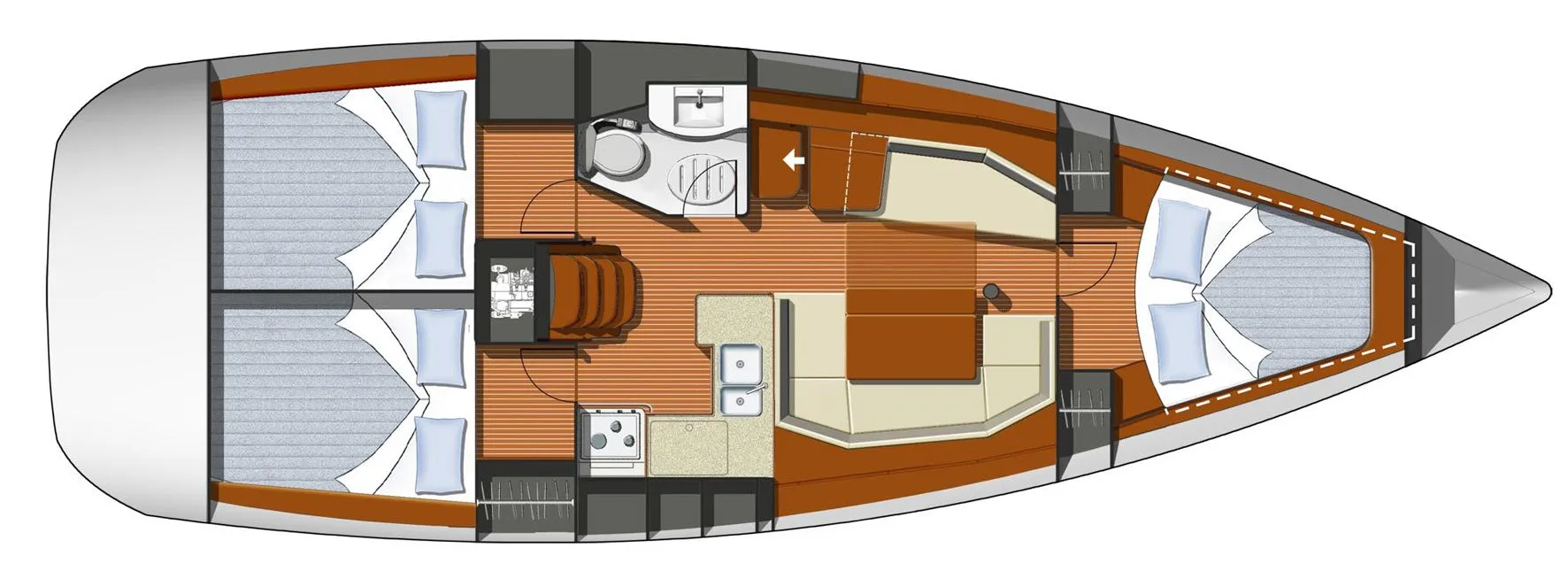 Explore Playa de las Americas on a 12m Rental Boat