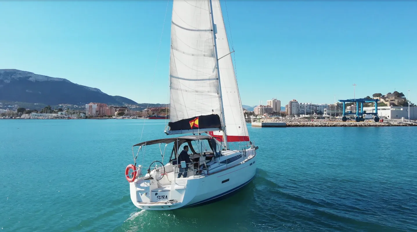 Explore Denia on a 12.34m Jeanneau Sun Odyssey 409 Sailing Yacht Rental