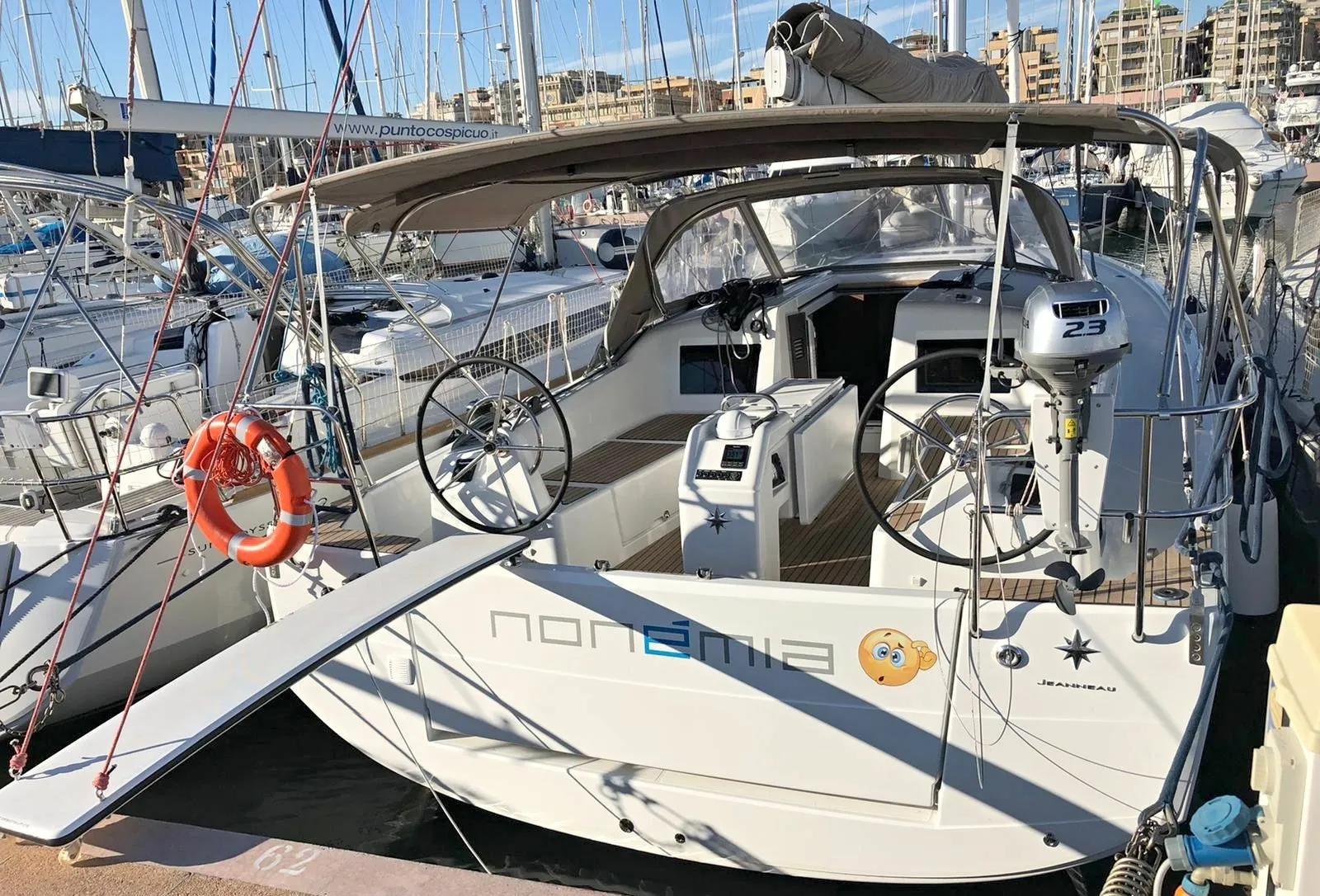 Charter a 12.35m Jeanneau Sun Odyssey 410 in La Maddalena