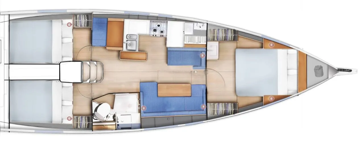Charter a 12.35m Sailing Yacht in Bormes-les-Mimosas