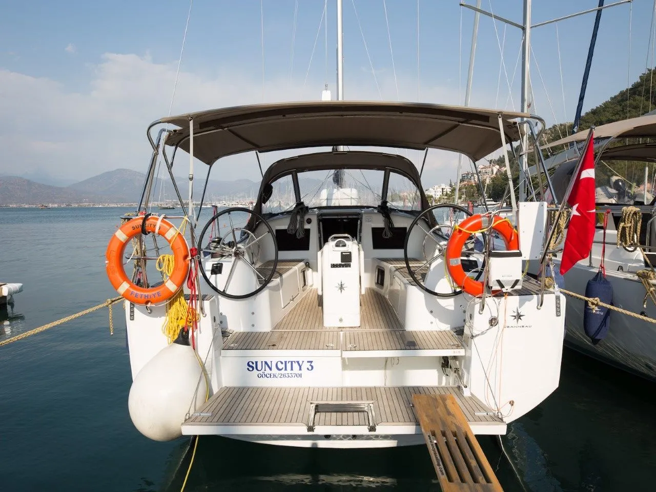 Boot - Explore Fethiye on a 12.35m 3 Cabin Sailing Yacht Rental