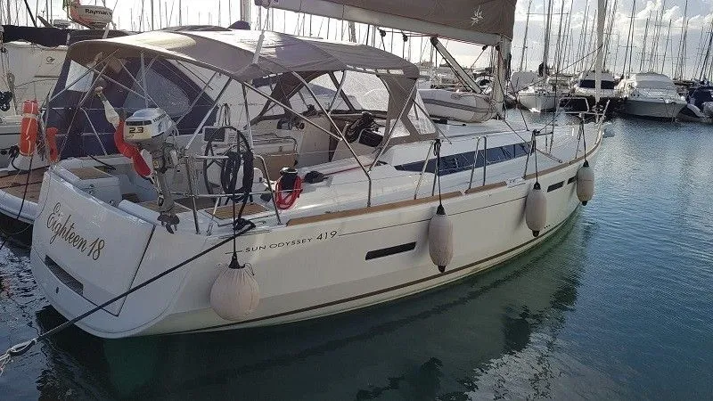 Boat - Rent a 12.76m Sailing Yacht Jeanneau Sun Odyssey 419 in Punta Ala