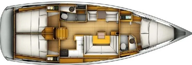 Largs 12.76m Kiralık Jeanneau Sun Odyssey 419 Yelkenli Yat