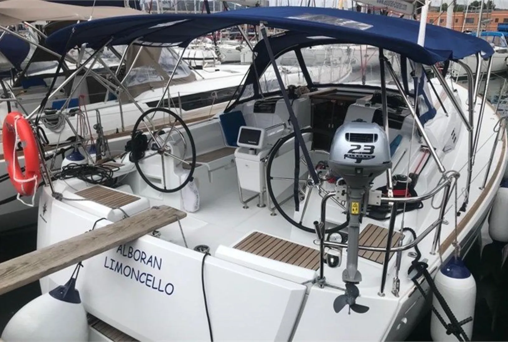Rent a 12.76m Jeanneau Sun Odyssey 419 in Las Galletas