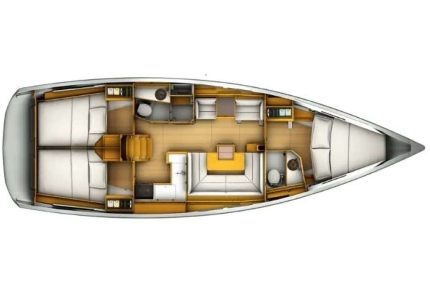 Rent a 12.76m Jeanneau Sun Odyssey 419 in Las Galletas