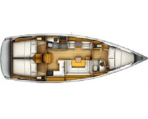 Rent a 12.76m Jeanneau Sun Odyssey 419 Sailing Yacht in Ploče