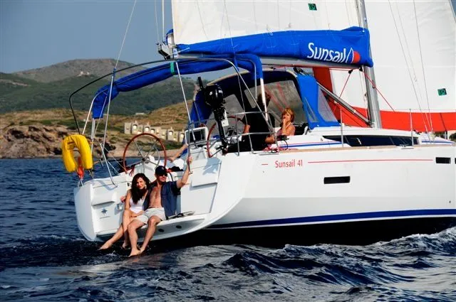 Explore Tortola on a 12.76m Jeanneau Sun Odyssey 419 Sailing Yacht Rental