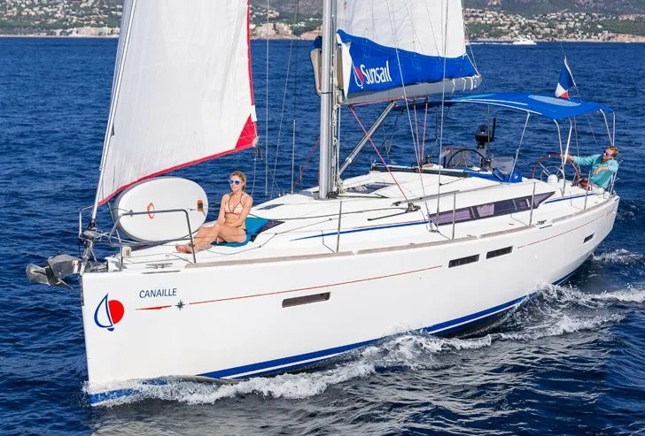 Explore Tortola on a 12.76m Jeanneau Sun Odyssey 419 Sailing Yacht Rental