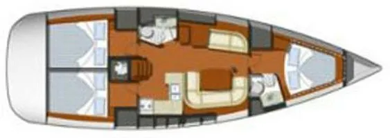Charter a 12.85m 3 Cabin Sailing Yacht in Tribunj