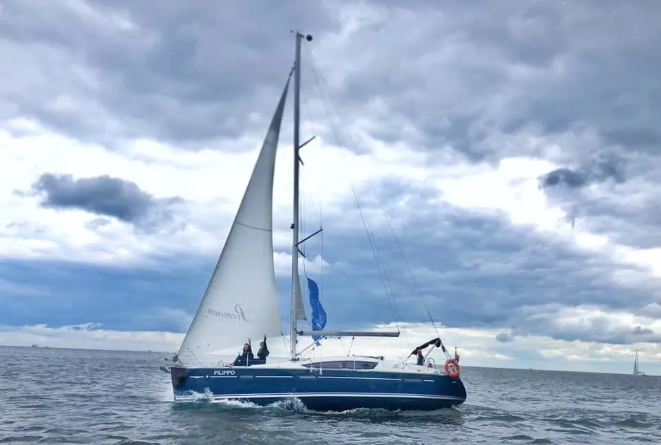 Explore Gdańsk on a 12.96m Rental Jeanneau Sun Odyssey 42