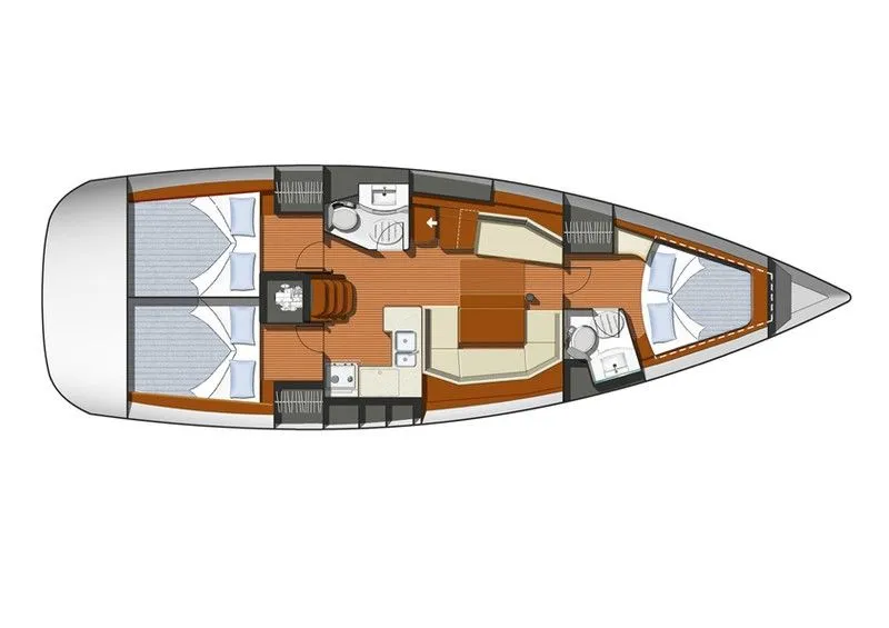 Charter a 12.85m Sailing Yacht in Biograd na Moru