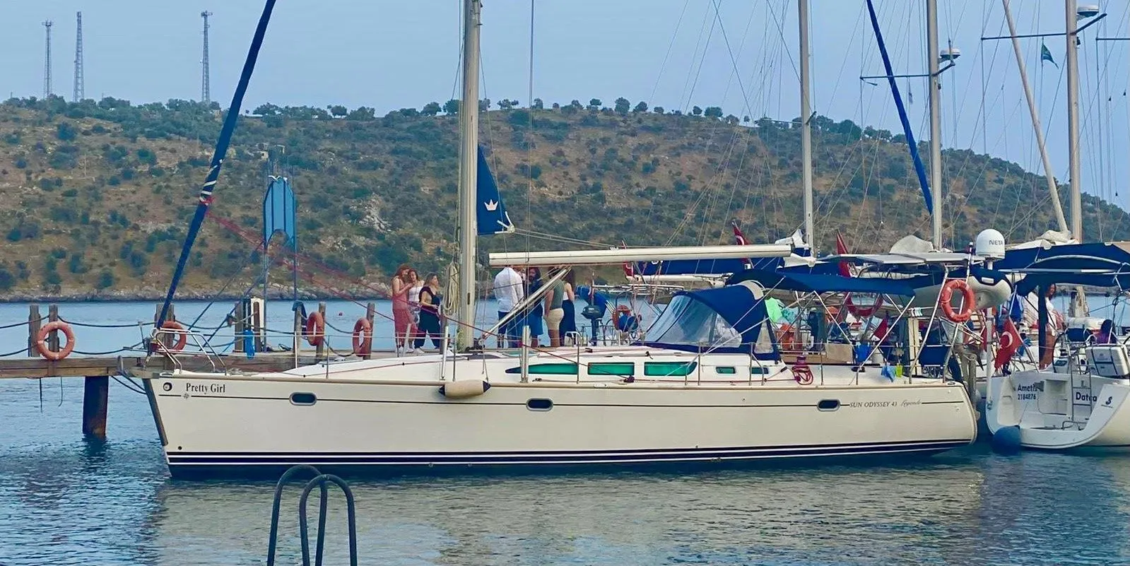 Explore Bodrum on a 13.2m 3 Cabin Sailing Yacht Rental