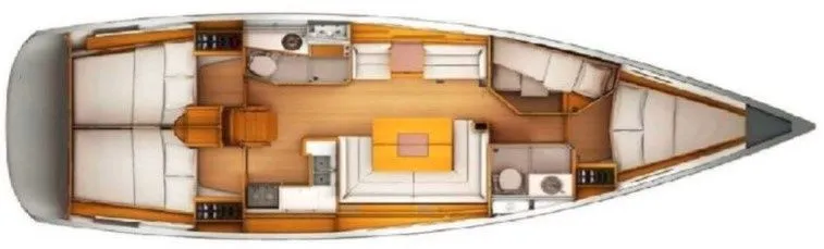 Charter a 13m Jeanneau Sun Odyssey 439 in Ibiza Town