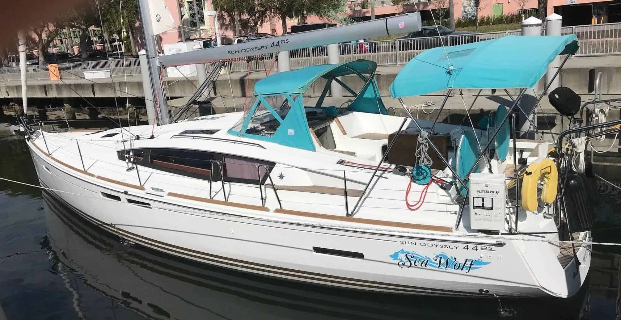 Tekne - Tortola Kiralık Jeanneau Sun Odyssey 44 DS 13.4m Yelkenli Yat