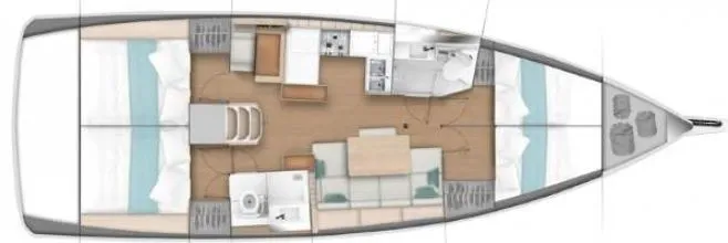 13m Arzon Jeanneau Sun Odyssey 440 Hire